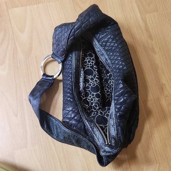 Jill Stuart Black Quilted Women's Bag - Picture 2 of 5